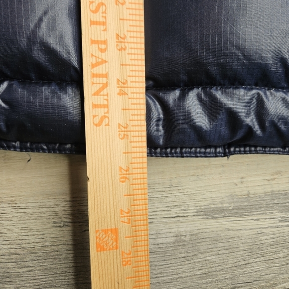 J. Crew Down Puffer Vest Women's Large Navy Blue - Picture 10 of 12